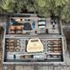Подарунковий набір Mzavod Отаман кейс-столик темна текстура 1191410000861 фото 4