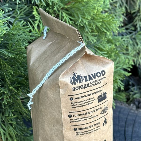 Щепа для копчения Mzavod Микс (ольха/черешня), 350г 1219920000000 фото