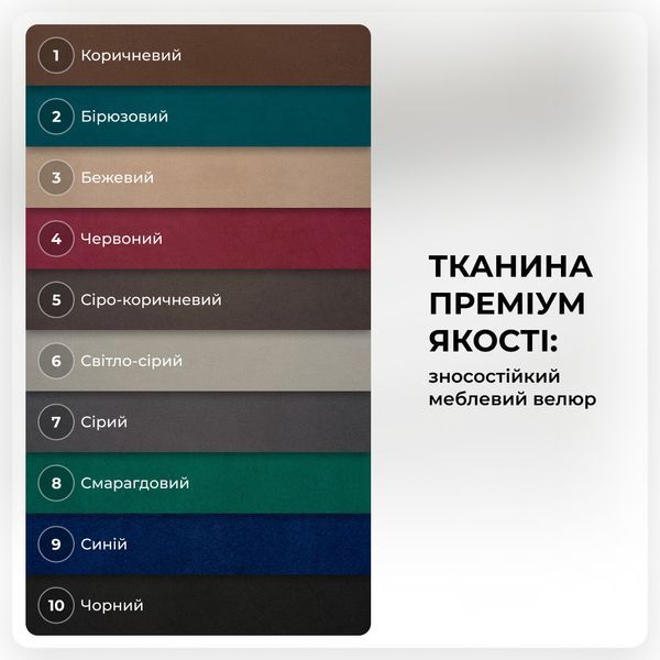 Пуф-трансформер 5в1 Mzavod Остін-1 зі столиком велюр сірий/біла аляска 7-3-9003 4060040207032 фото